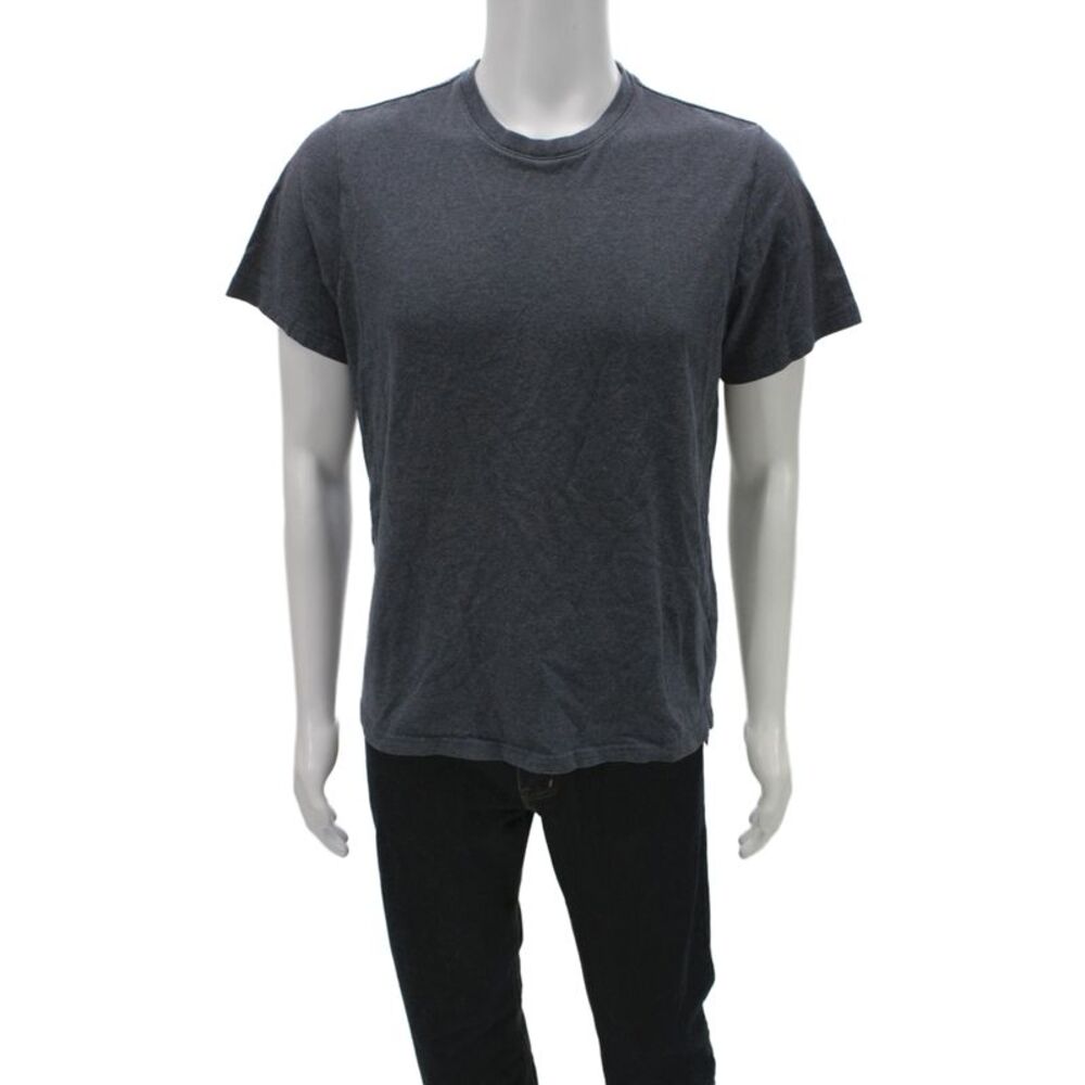 Everlane Mens Dark Gray Organic Cotton Crew Neck T-Shirt Short Sleeve Size M